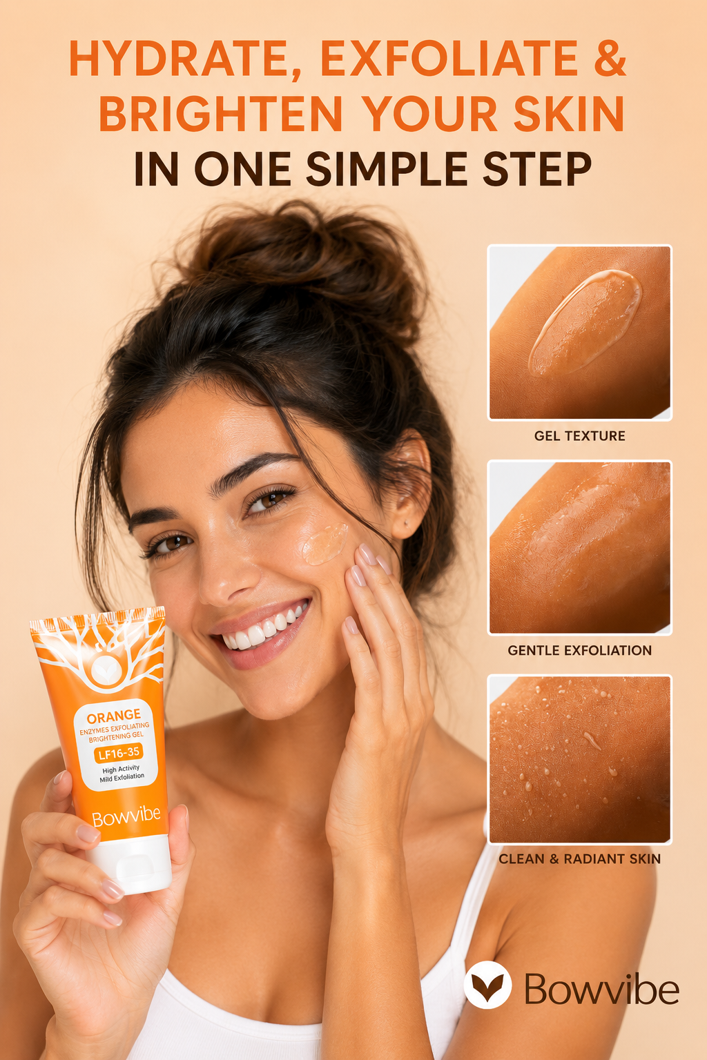 Gel Esfoliante all'Arancia Addio macchie scure e ruvidità Compra 2, ricevi 4 gratis