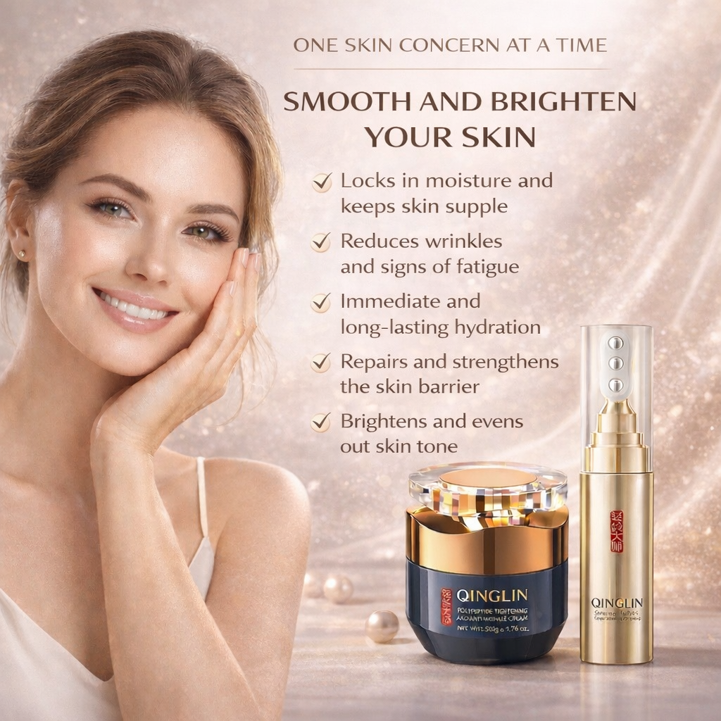 QINGLIN Rutina Oblíbený anti-aging rituál
Oční okolí a tělo