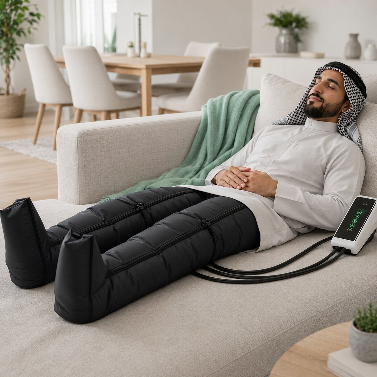 Retrouvez enfin le plaisir de vous détendre avec des jambes plus légères et reposées.