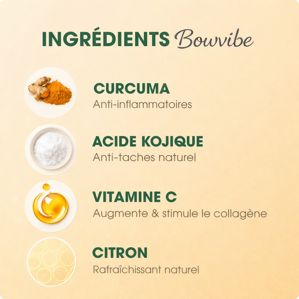 Sapone Bowvibe Anti-Macchie alla Curcuma