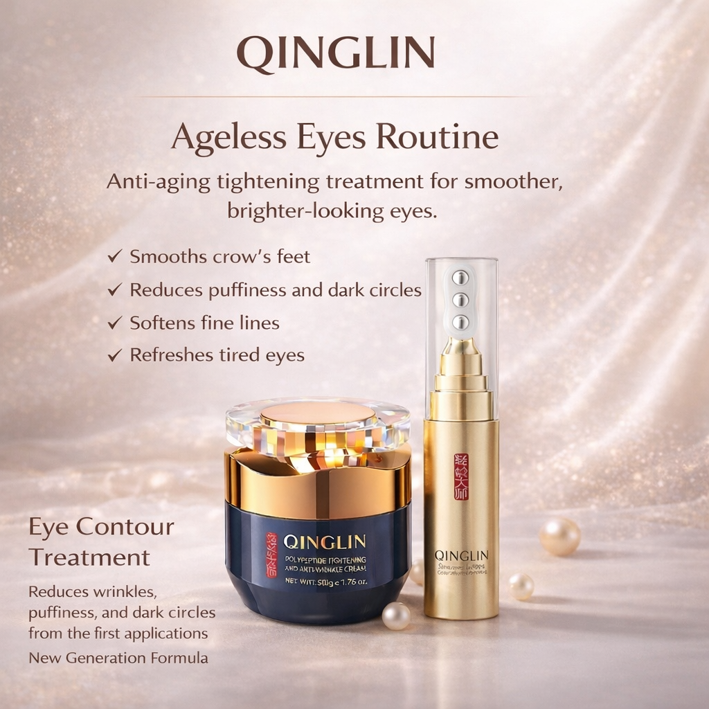 QINGLIN Rutina Oblíbený anti-aging rituál
Oční okolí a tělo