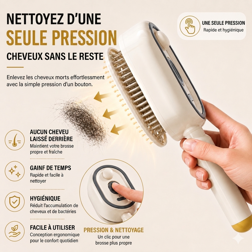 Detangling and Smoothing Brush