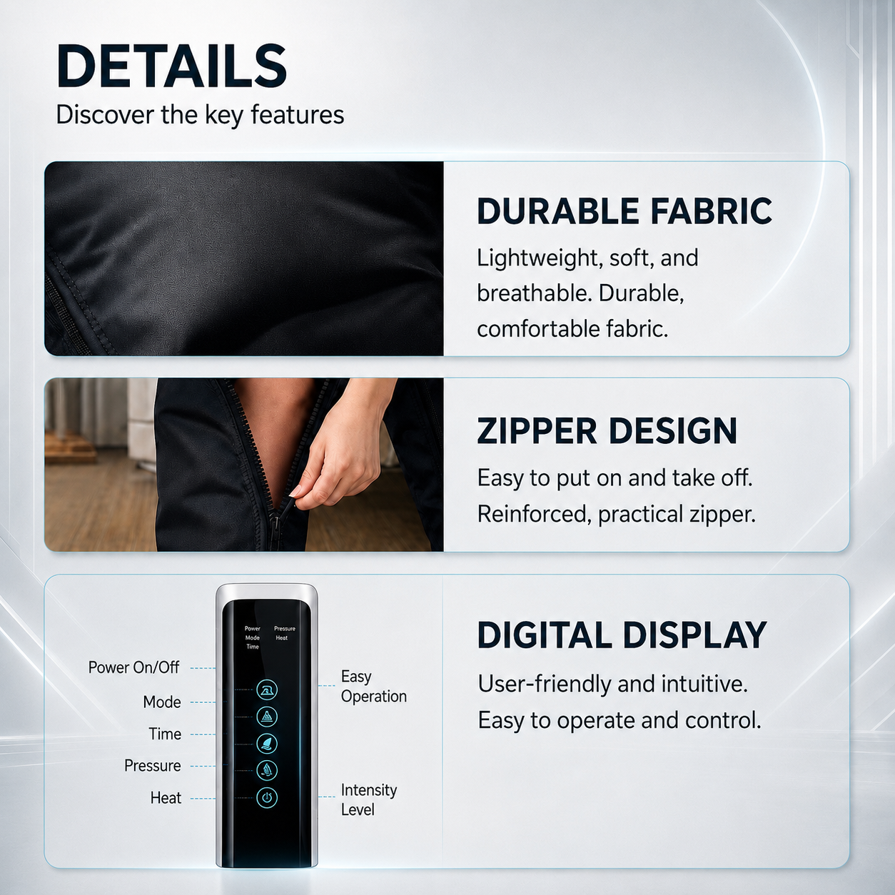 AirWave Pro™ Bottes Jambes Libres