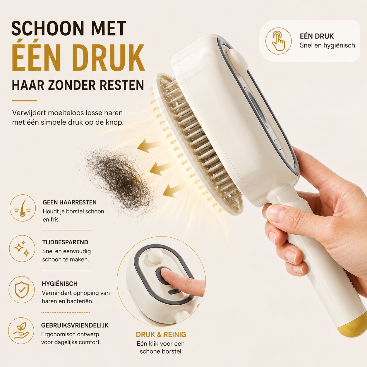 Detangling and Smoothing Brush