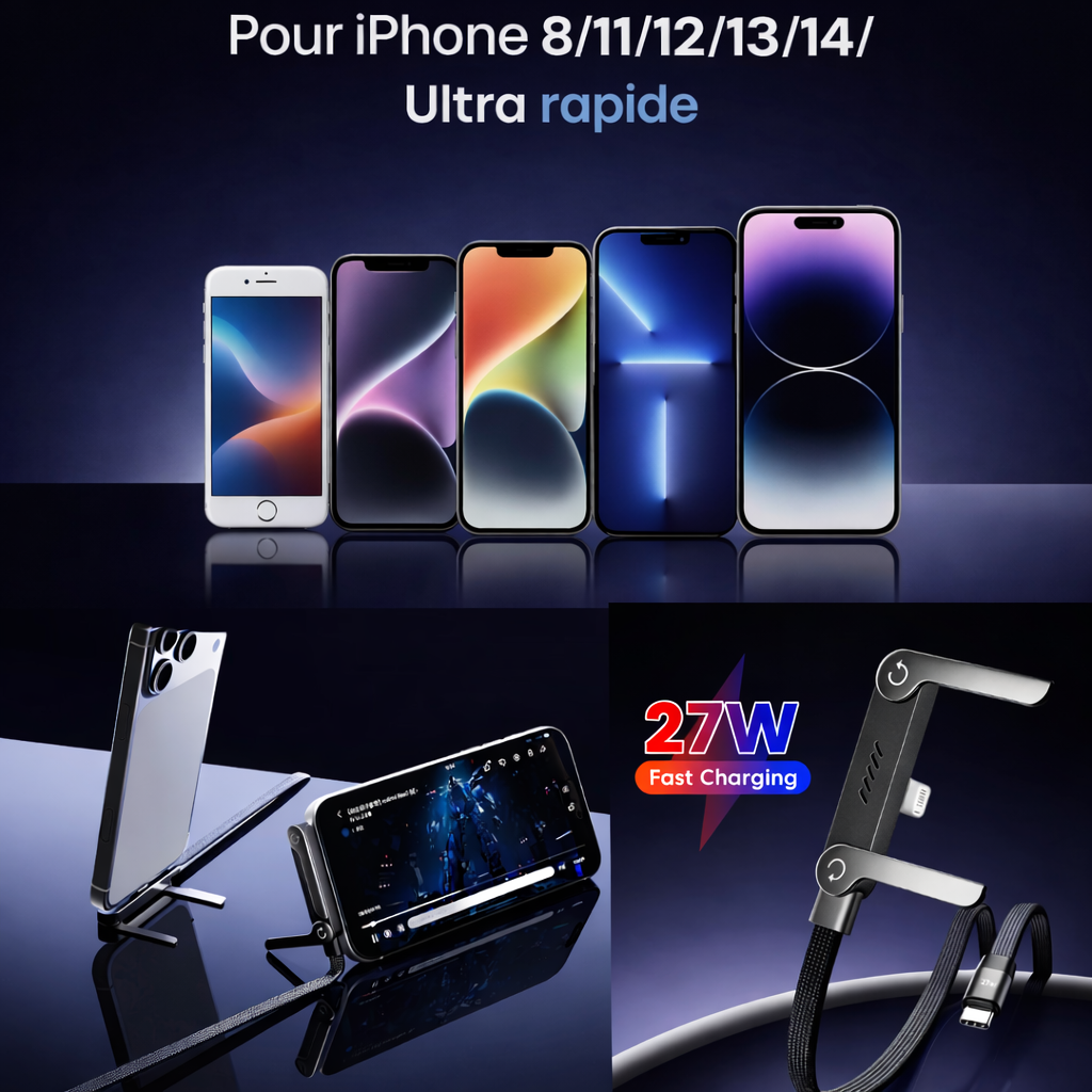 Chargeur Pratique iPhone