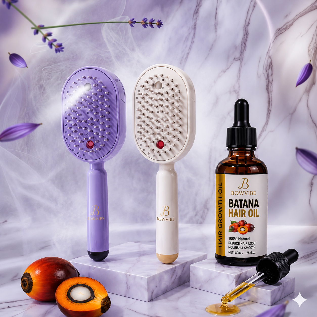 Anti-Floke og Anti-Frizz Børste