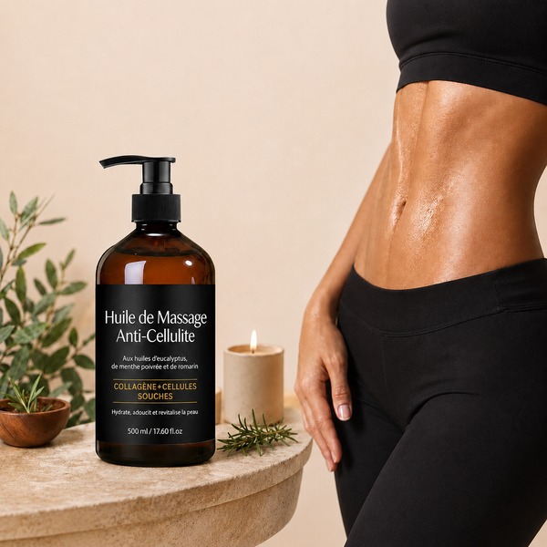 Massageöl mit Kollagen für geschmeidige Haut