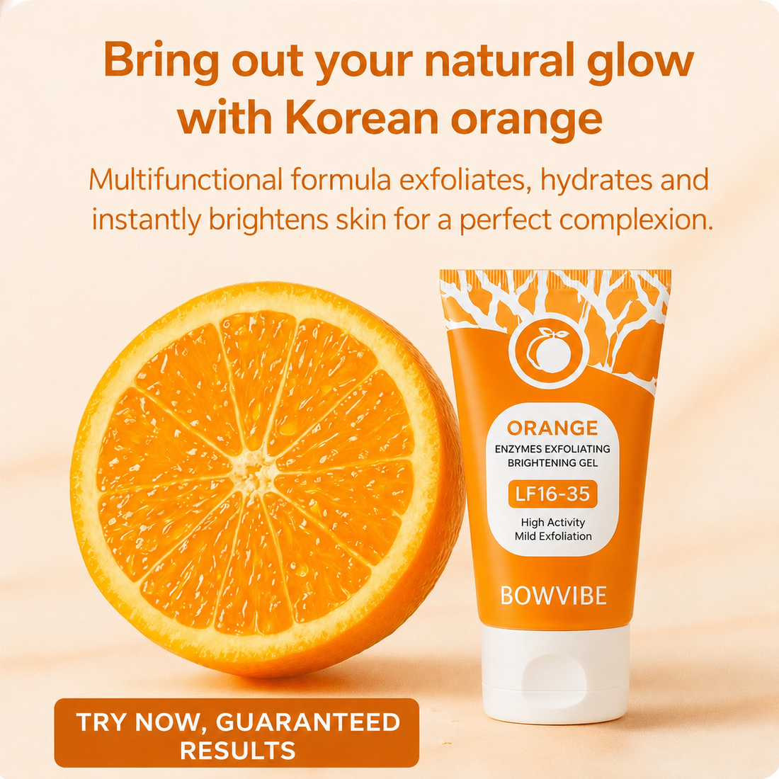 Gels Exfoliant à l’Orange Adieu taches sombres & rugosités