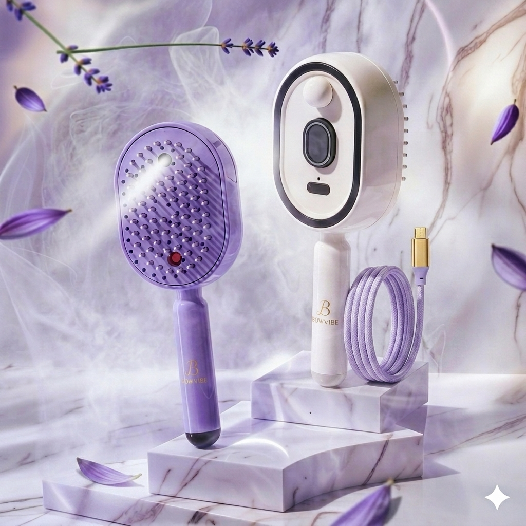 Anti-Floke og Anti-Frizz Børste
