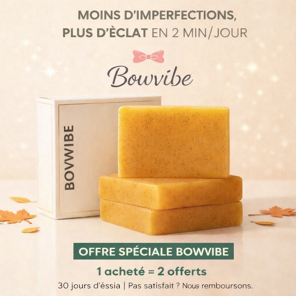Sapone Bowvibe Anti-Macchie alla Curcuma