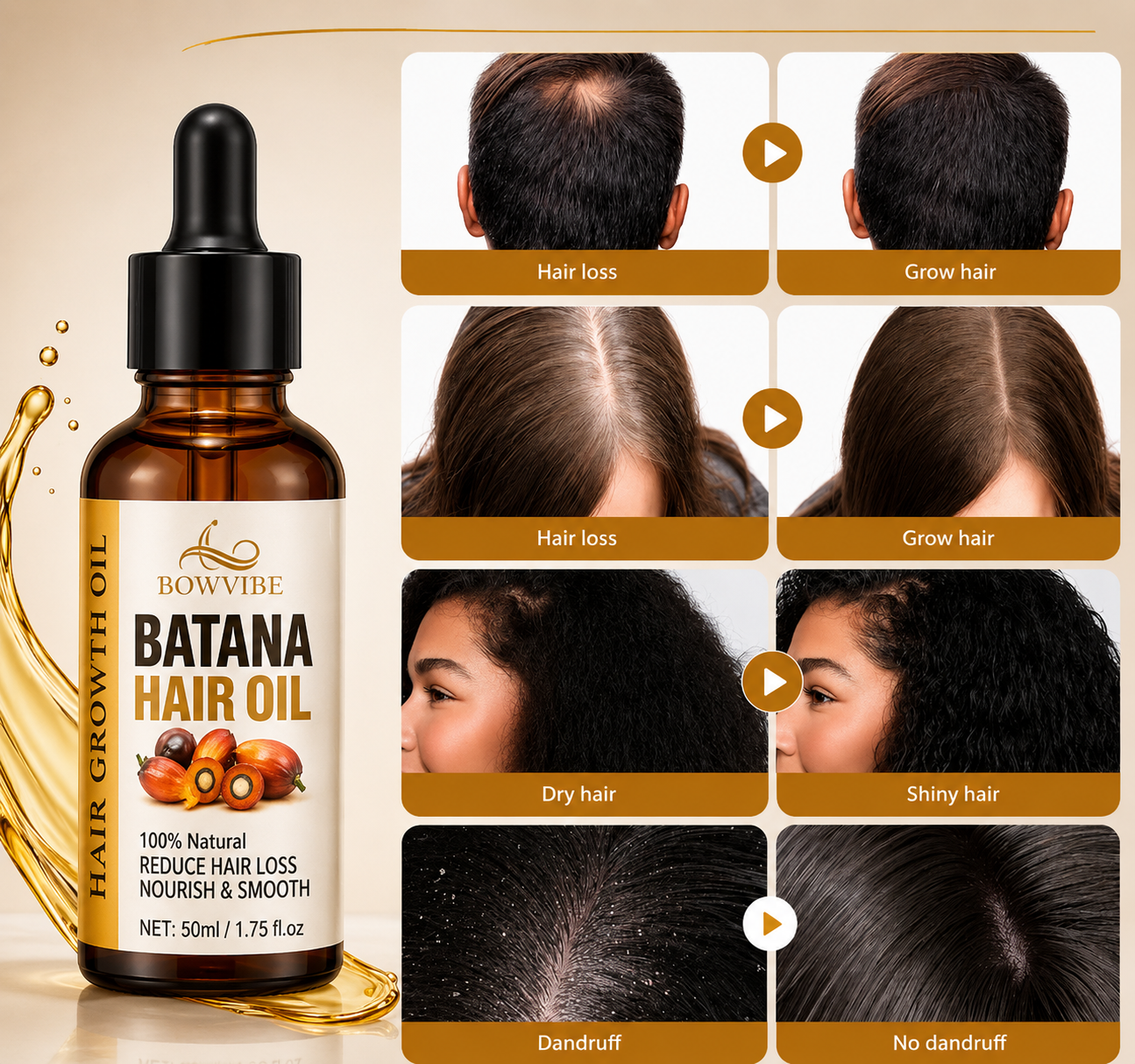 Huile de Batana Nourrissante & Fortifiante