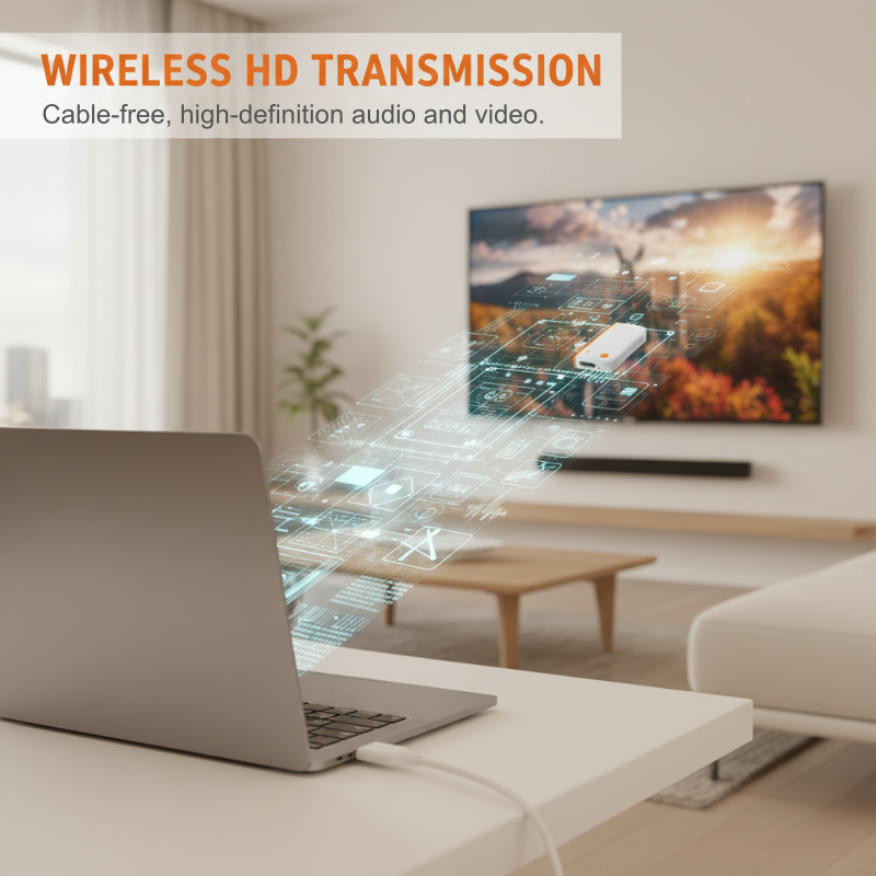 Émetteur et récepteur HDMI sans fil (uniquement pour les smartphones dotés d'un port Type-C